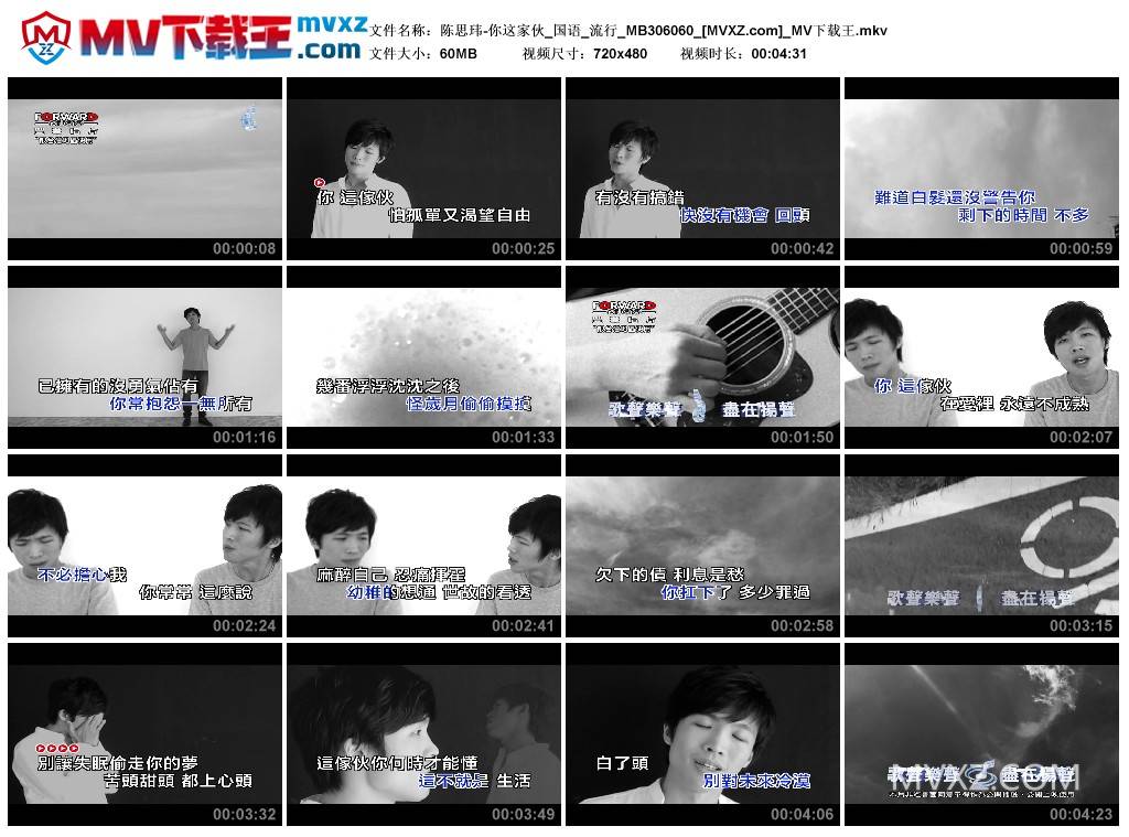 陈思玮-你这家伙_国语_流行_MB306060